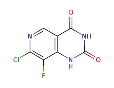 7-Chloro-8-fluoropyrido[4,3-d]pyrimidine-2,4(1H,3H)-dione