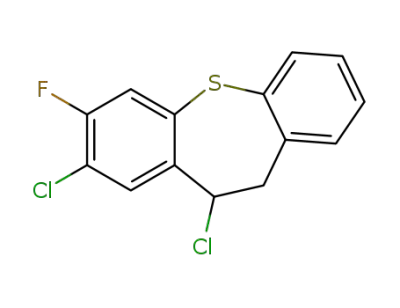 7-fluoro-8,10-dichloro-10,11-dihydrodibenzo(b,f)thiepine
