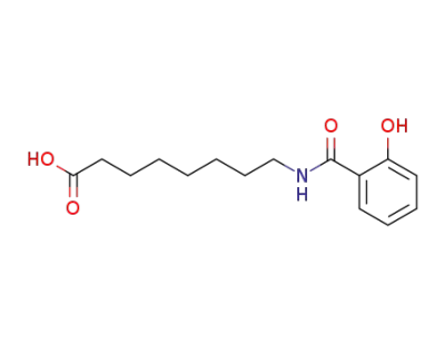 8-(N-[2-hydroxybenzoyl]amino)caprylic acid
