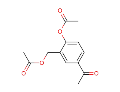 4'-acetoxy-3'-(acetoxymethyl)acetophenone