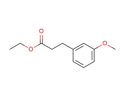 3-(3-methoxyphenyl)propanoic acid ethyl ester