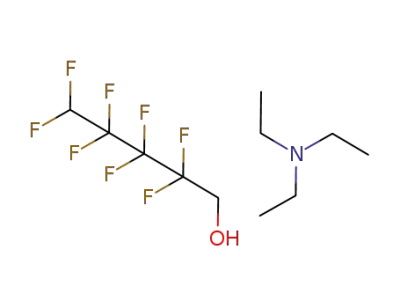 2,2,3,3,4,4,5,5-octafluoro-pentan-1-ol; compound with triethyl-amine