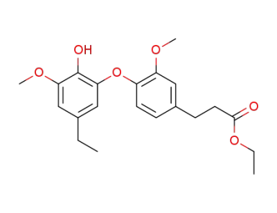 ethyl 3-(4-(5-ethyl-2-hydroxy-3-methoxyphenoxy)-3-methoxyphenyl)propanoate