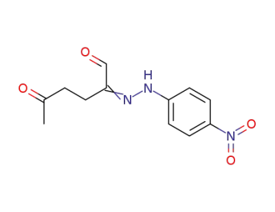 2-[(4-Nitro-phenyl)-hydrazono]-5-oxo-hexanal