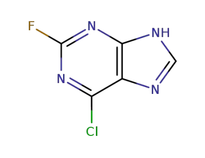 6-chloro-2-fluoropurine