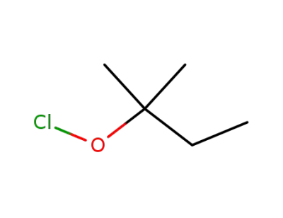 tertiary amyl hypochlorite