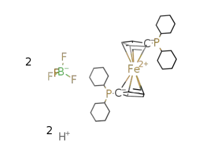 1,1'-bis(dicyclohexylphosphino)ferrocene tetrafluoroborate
