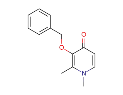 1,2-dimethyl-3-(benzyloxy)-4(1H)-pyridinone