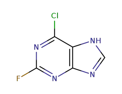 6-chloro-2-fluoro-7H-purine