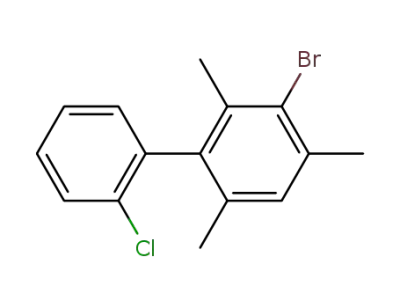 3-Bromo-2'-chloro-2,4,6-trimethyl-biphenyl