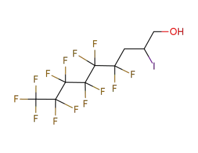 4,4,5,5,6,6,7,7,8,8,9,9,9-tridecafluoro-1-iodononan-1-ol