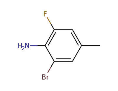 2-bromo-6-fluoro-4-methyl aniline