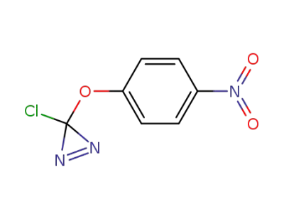 3-chloro-3-(p-nitrophenoxy)diazirine