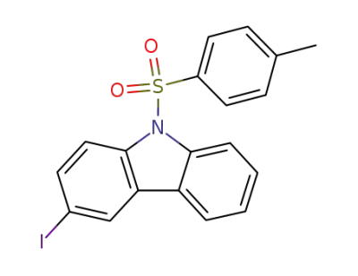 3-iodo-9-(p-tolylsulfonyl)carbazole