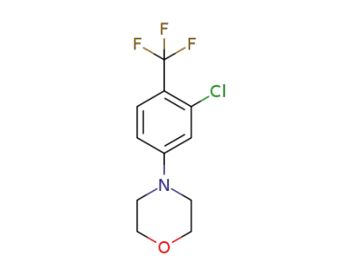 4-(3-chloro-4-trifluoromethylphenyl)morpholine