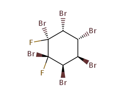 1,2-Difluoro-1,2,3,4,5,6-hexabromocyclohexane