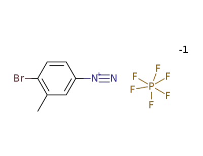 hexafluorophosphate de bromo-4-methyl-3-benzene diazonium