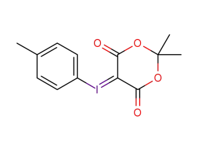4-methylphenyliodonium-(5-[2,2-dimethyl-1,3-dioxane-4,6-dione])ylide